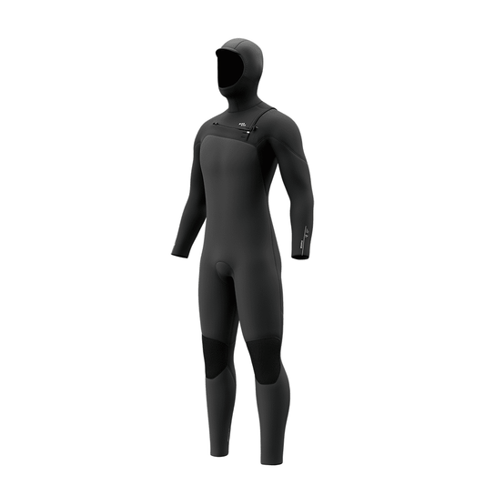 Mystic Motion Hooded Fullsuit 5/3mm Fzip Black