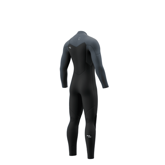 Mystic Motion Fullsuit 4/3mm Fzip Tidal Blue – Ansicht 2