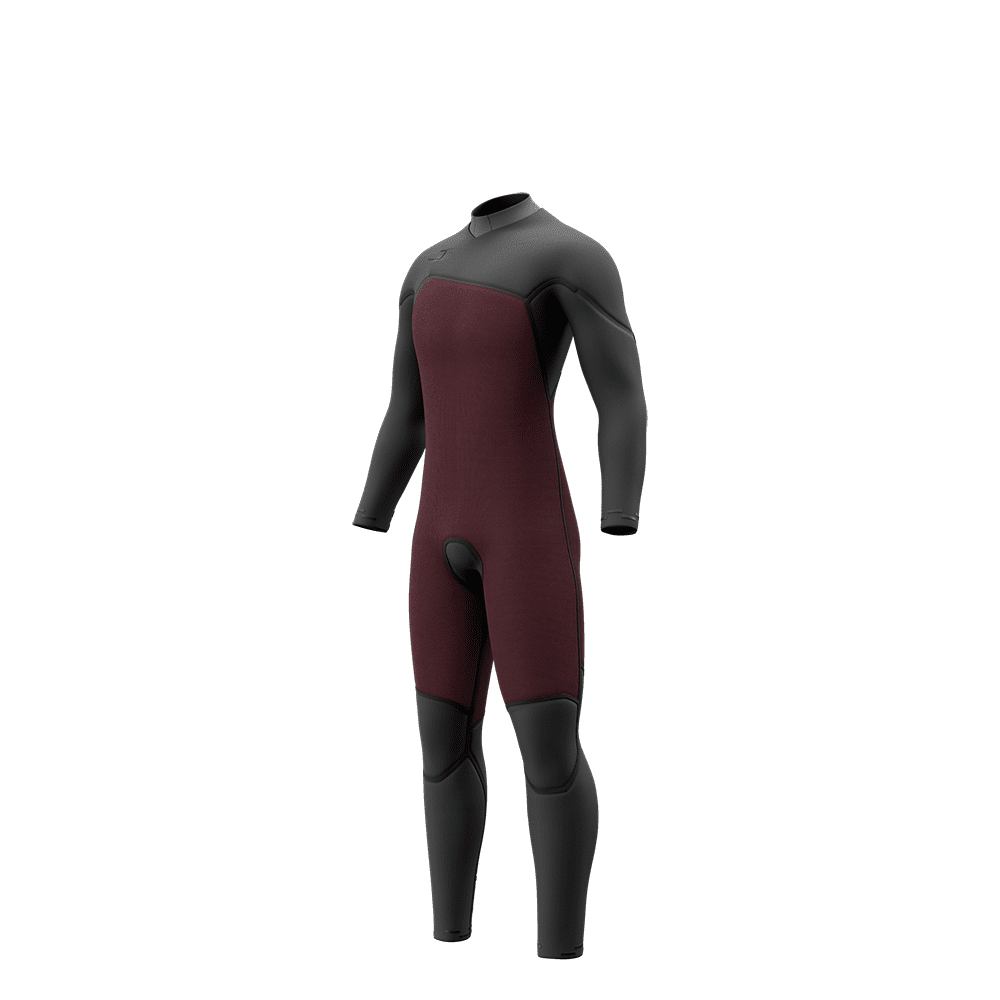 Mystic Motion Fullsuit 3/2mm Fzip Black – Ansicht 3