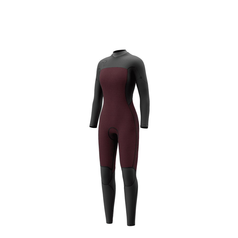 Mystic Haven Fullsuit 5/3mm Double Fzip Women Black – Ansicht 3