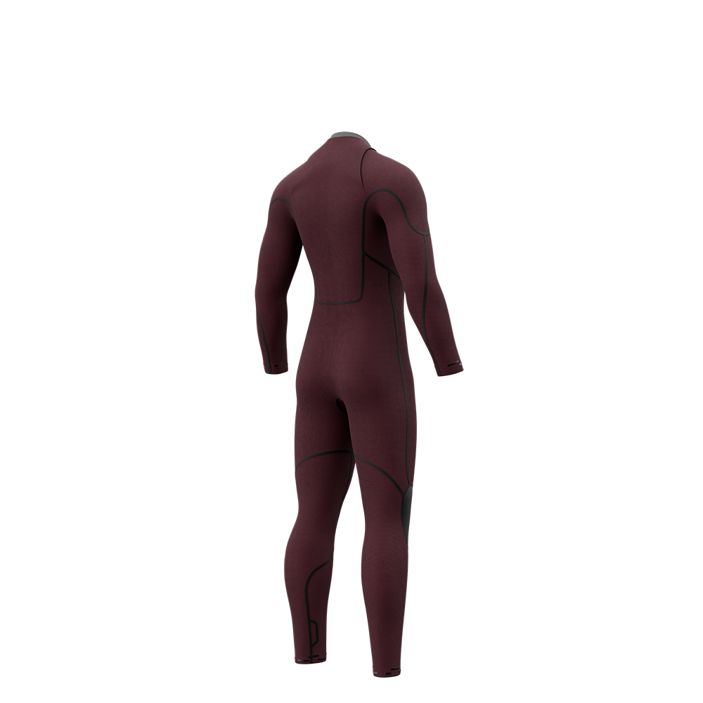 Mystic Majestic Fullsuit 4/3mm Bzip Black – Ansicht 4