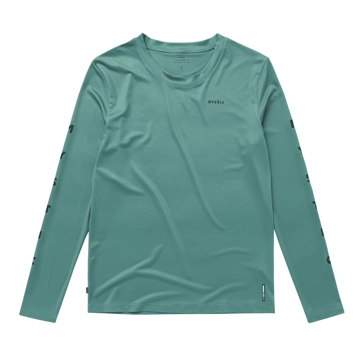 Mystic Solstice L/S Rashvest Women Sea Mint