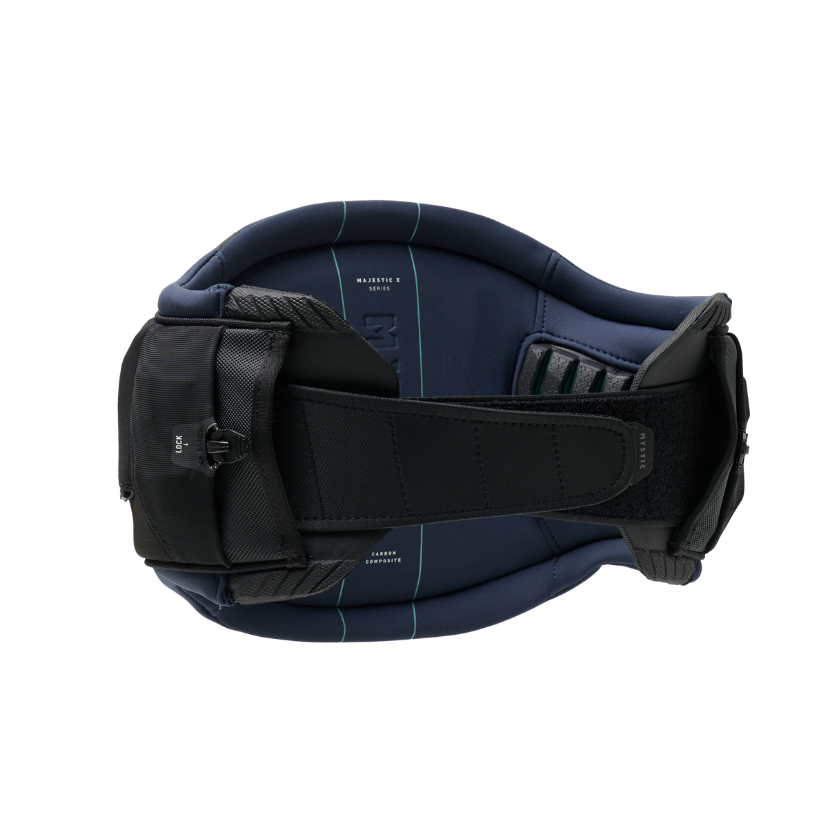 Mystic Majestic X Waist Harness Dark Teal