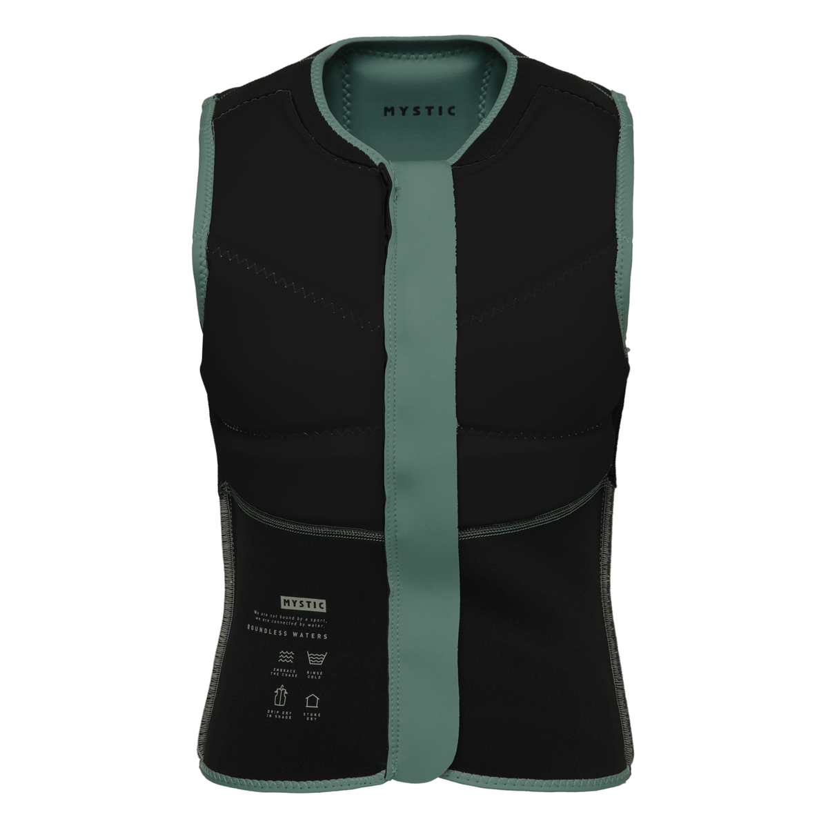 Mystic Star Impact Vest Fzip Women Sea Mint – Ansicht 3