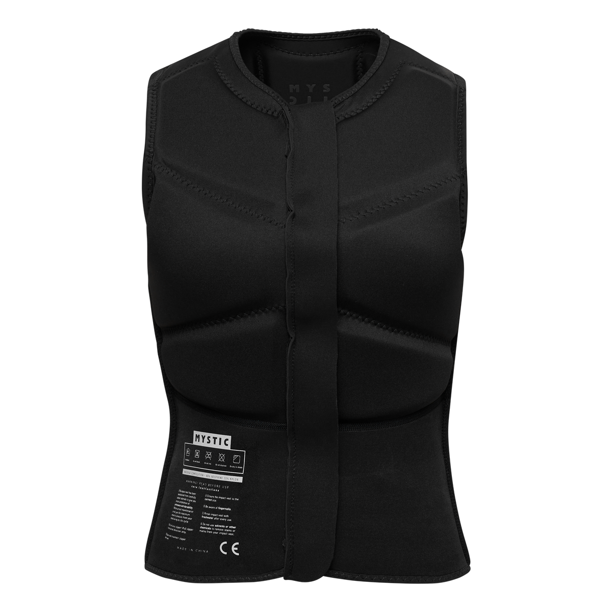 Mystic Star Impact Vest Fzip Women Black – Ansicht 3