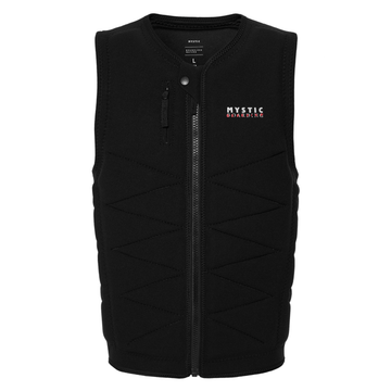 Mystic Outlaw Impact Vest Fzip Wake Black