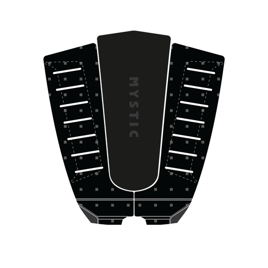 Mystic 3 Piece Tail Pad Round Pin Black