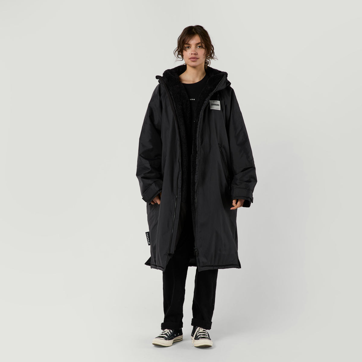 Mystic Poncho Explore Black – Ansicht 2