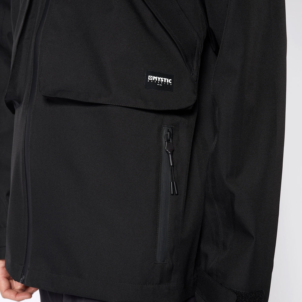 Mystic DTS Rain Jacket 2027 Black – Ansicht 8
