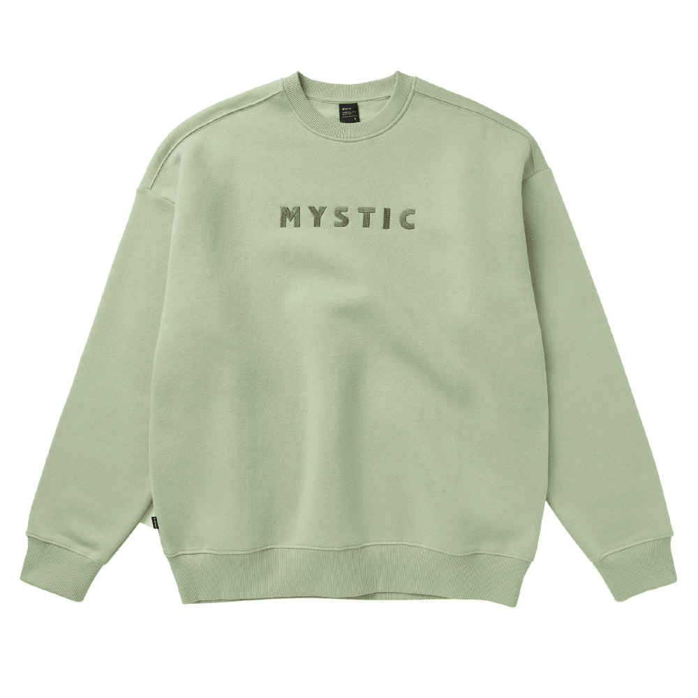 Mystic Brand Crew Sweat 2027 Sage Green