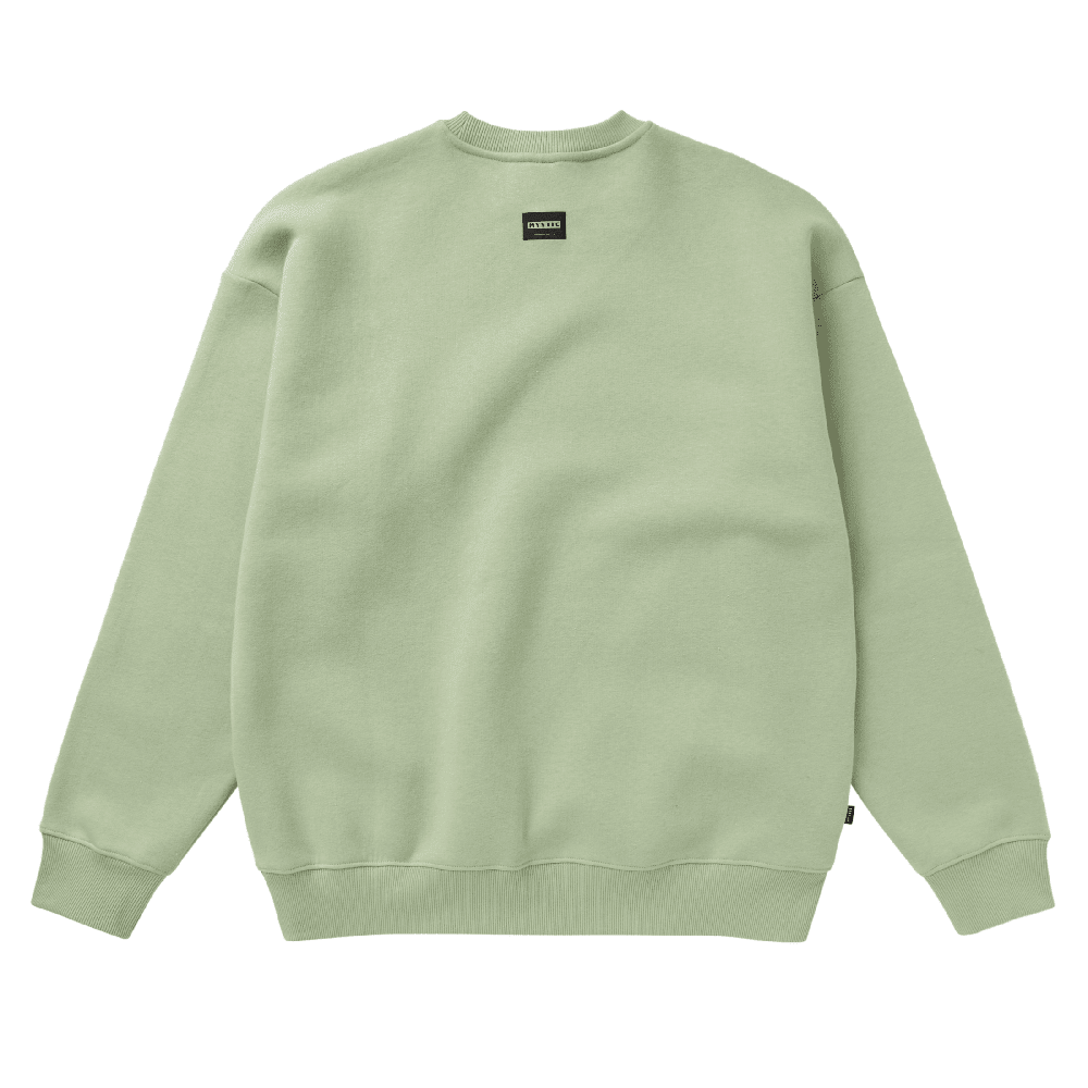 Mystic Brand Crew Sweat 2027 Sage Green – Ansicht 2