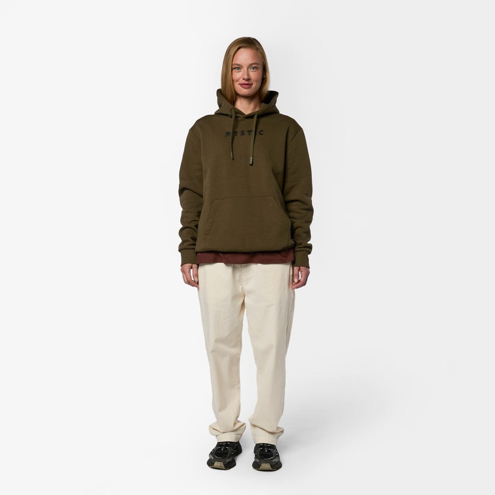 Mystic Brand Hoodie Dark Olive – Ansicht 5