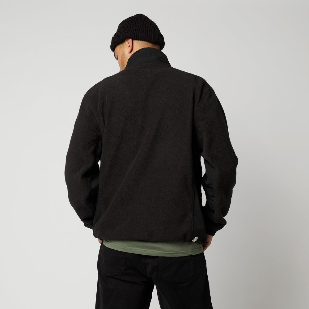 Mystic DTS Fleece Zip Thru Sweat 2027 Black – Ansicht 6