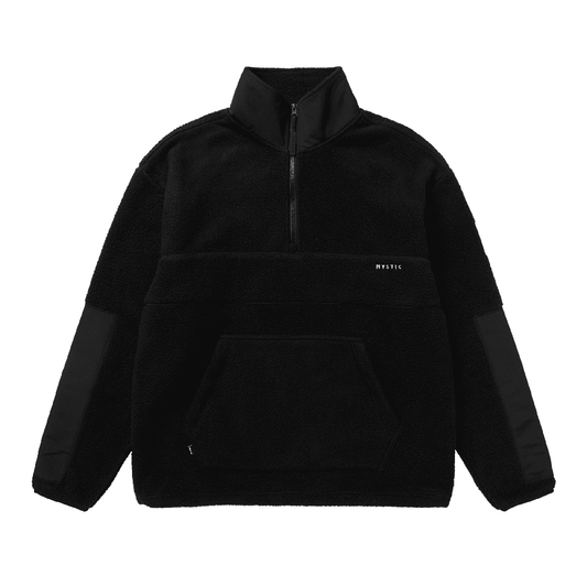 Mystic DTS Fleece Half Zip Sweat 2027 Black