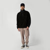 Mystic DTS Fleece Half Zip Sweat 2027 Black – Ansicht 3