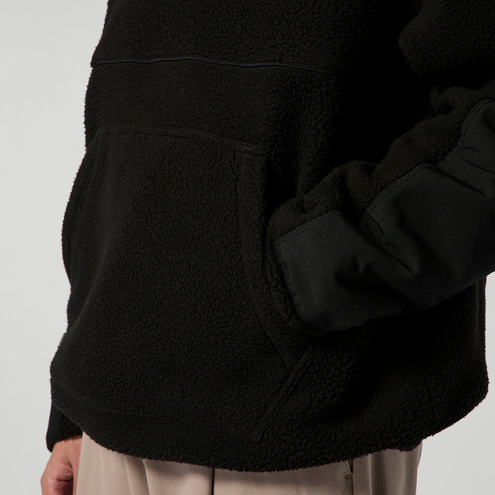 Mystic DTS Fleece Half Zip Sweat 2027 Black – Ansicht 5