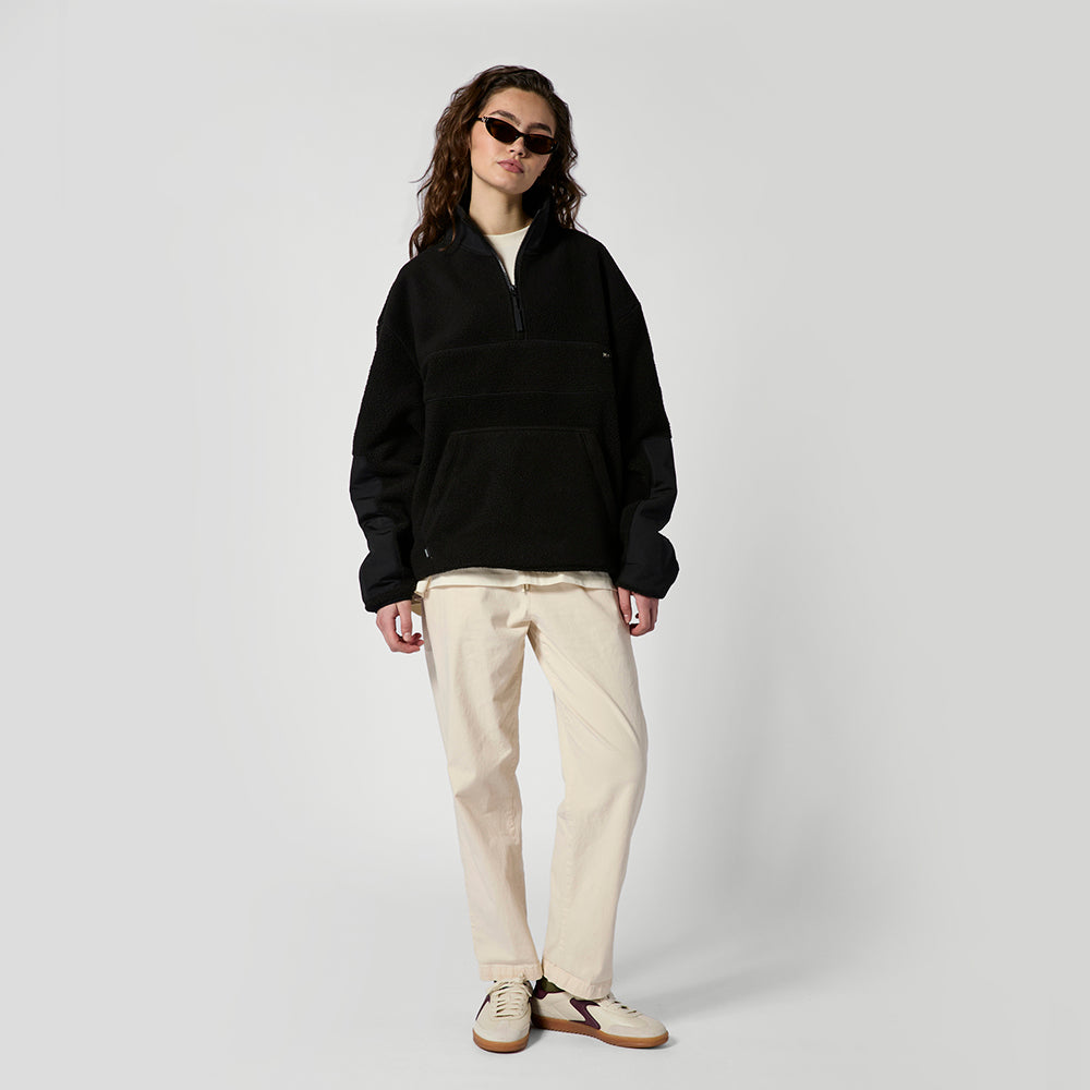 Mystic DTS Fleece Half Zip Sweat 2027 Black – Ansicht 6