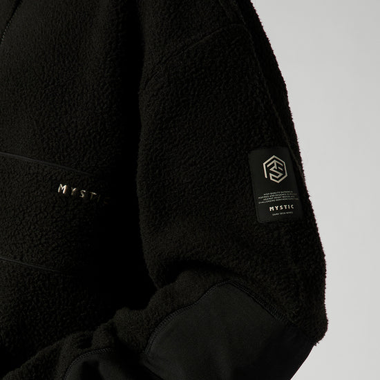 Mystic DTS Fleece Half Zip Sweat 2027 Black – Ansicht 8