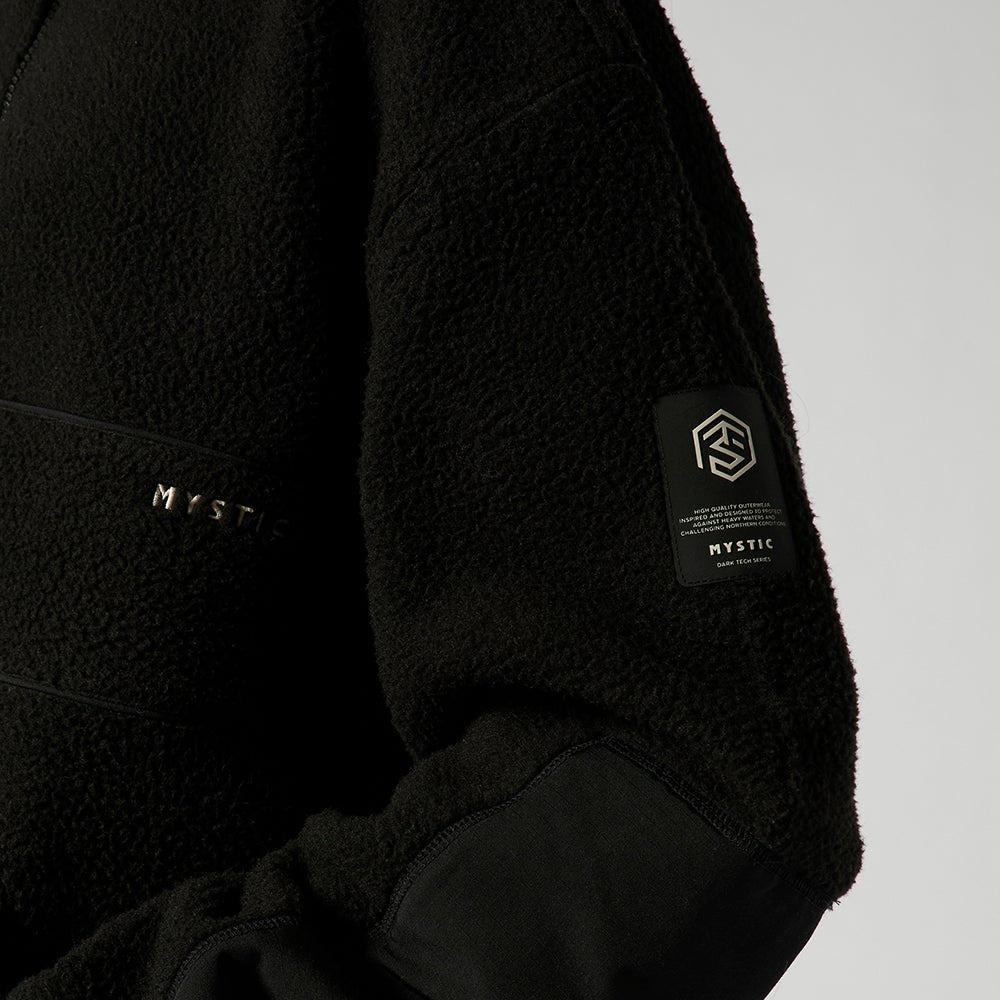 Mystic DTS Fleece Half Zip Sweat 2027 Black – Ansicht 8