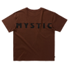 Mystic Profile Tee Deep Brown – Ansicht 2