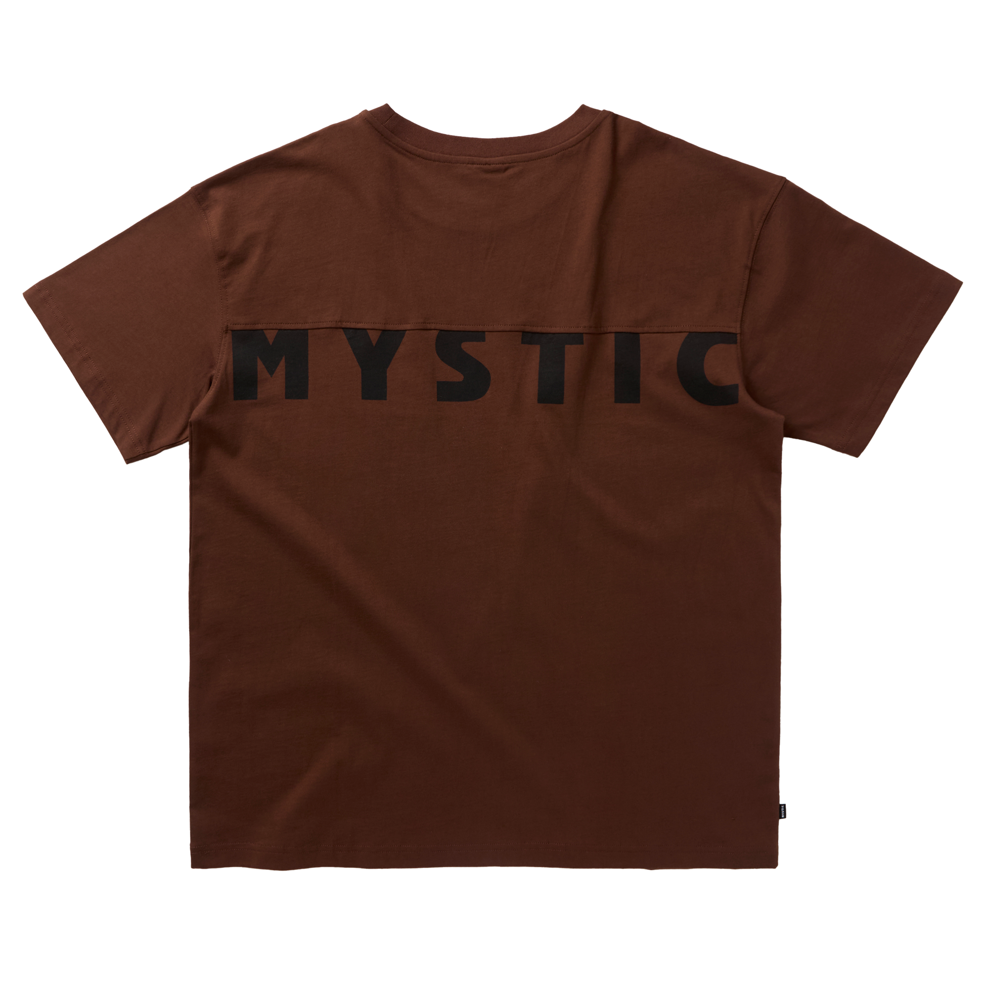 Mystic Profile Tee Deep Brown – Ansicht 2