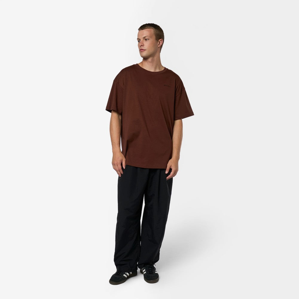 Mystic Profile Tee Deep Brown – Ansicht 3