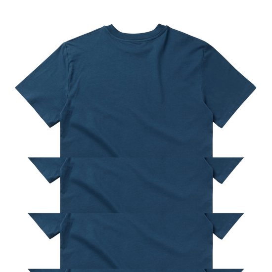 Mystic Brand Tee 2027 Petrol Blue – Ansicht 2