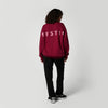 Mystic Profile Crew Sweat Berry Ansicht von hinten