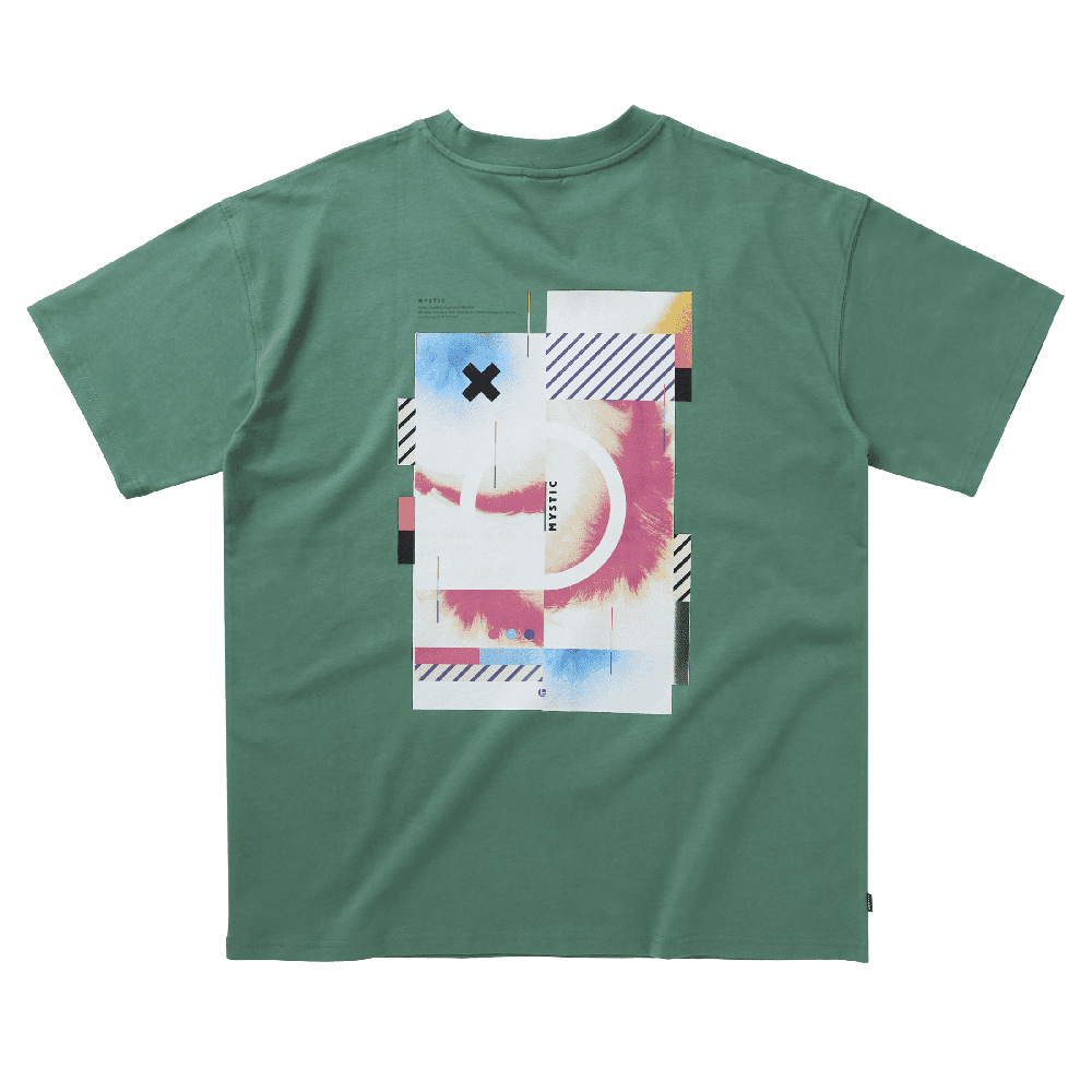 Mystic Diffuse Tee 2027 Sea Mint – Ansicht 2
