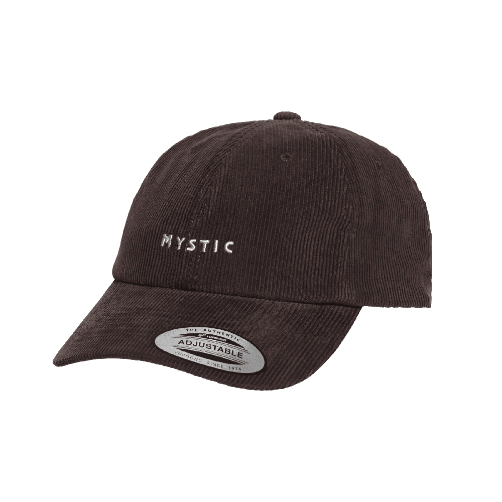 Mystic Corduroy Cap Espresso Brown