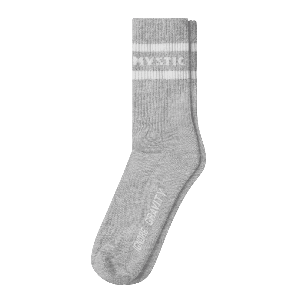 Mystic Brand Socks 2027 Light Grey Melee