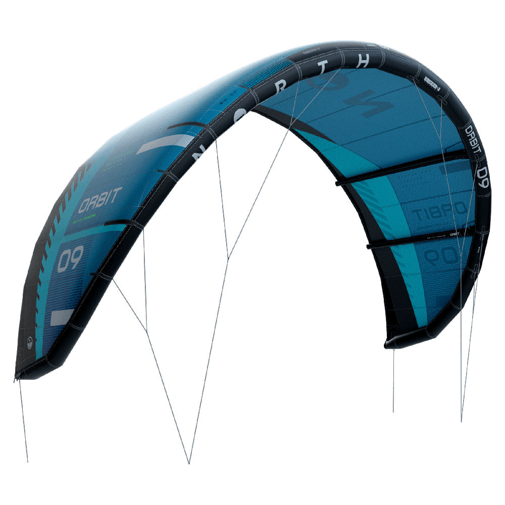 North Orbit Kite 2027 in Turquoise – Ansicht 4